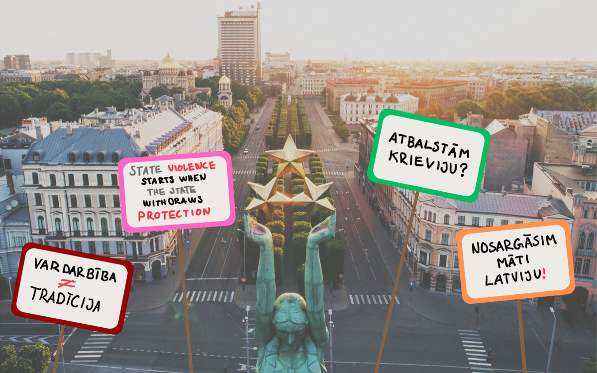 Exit fra Istanbul: Letter i protest for kvinders rettigheder